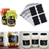 36Pcs/Set Blackboard Sticker Jar Labels