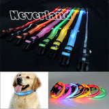 8 Color LED Pet Collar Flashing Light