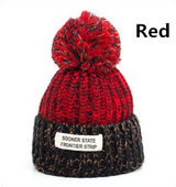 Sooner State Knitted Winter Beanie Hat (6 colors)