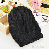 Winter Knitted Crochet Wool Hat (5 colors)