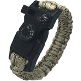 15 in1 Survival Flint Fire Starter Paracord