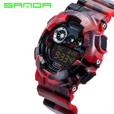 Camouflage Mens LED-Digital Watches