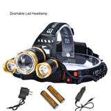 2016 Best 3000 Lumen Zoomable Led Headlight Lamp-Gold Series