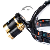 2016 Best 3000 Lumen Zoomable Led Headlight Lamp-Gold Series