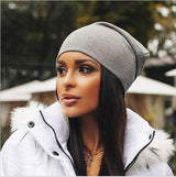 Winter Warm Women Men Slouch Beanie (6 colors)